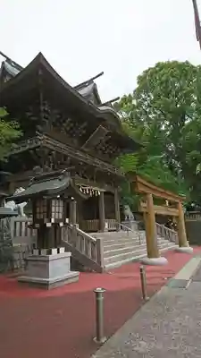 健軍神社の山門・神門