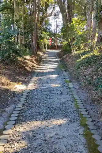 鹿島神社の庭園