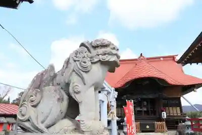 大鏑神社の狛犬