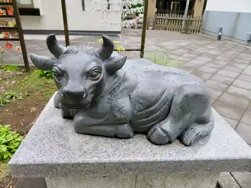 成子天神社の狛犬