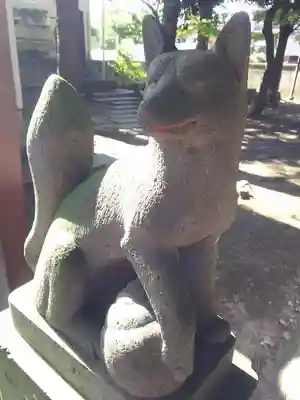 栗原氷川神社の狛犬
