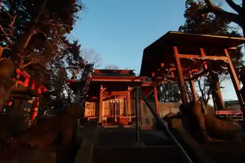 阿久津「田村神社」（郡山市阿久津町）旧社名：伊豆箱根三嶋三社の本殿・本堂