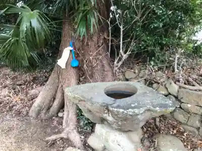 笶原神社(東宮)の手水舎