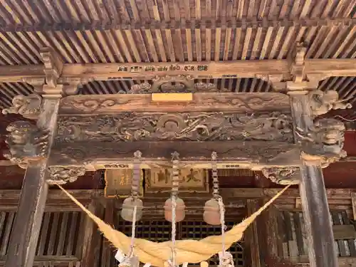 田村神社の本殿・本堂