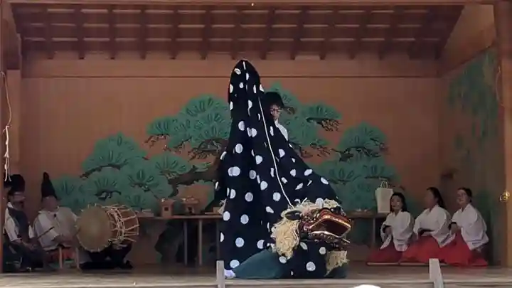 上川神社の神楽