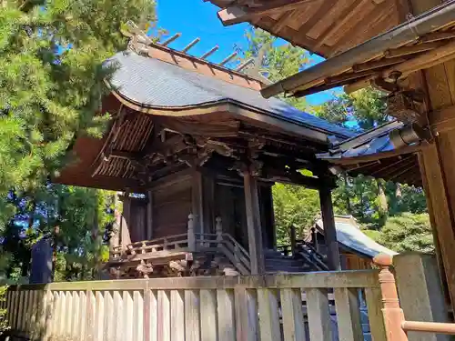 稲田神社の本殿・本堂