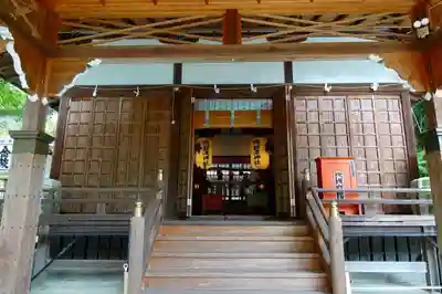 鴨都波神社の本殿・本堂