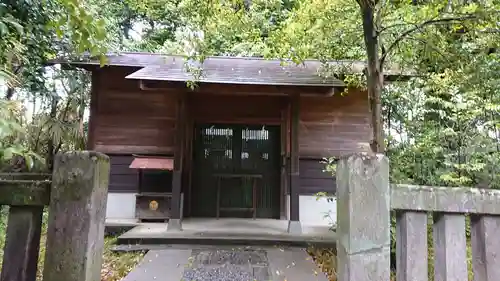 忍　諏訪神社・東照宮　の本殿