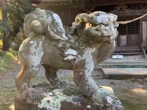 熊野神社の狛犬
