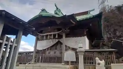 和布刈神社の本殿・本堂