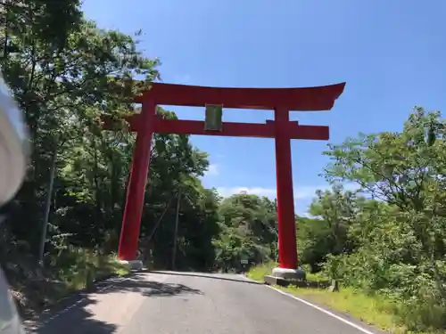 和多都美神社の鳥居