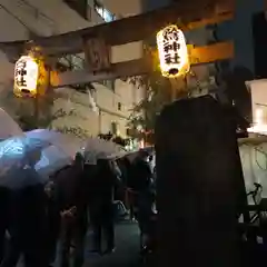 大森鷲神社の鳥居