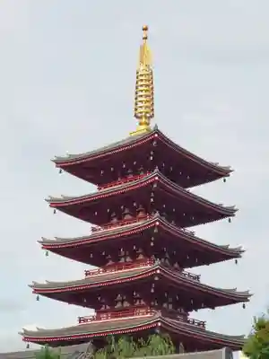 浅草寺の塔