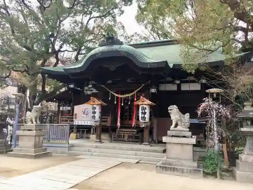 海老江八坂神社の本殿