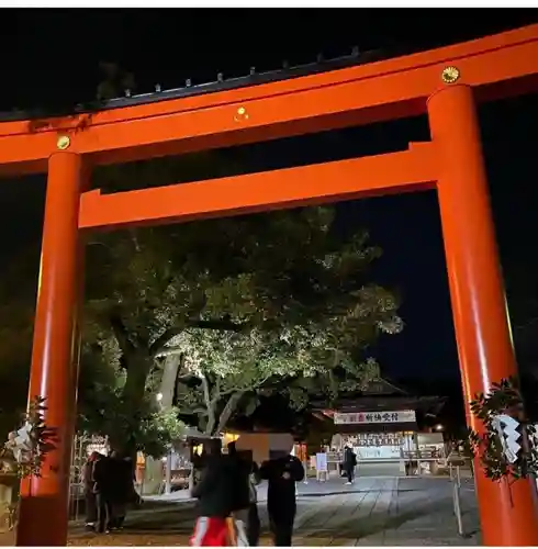 城南宮の鳥居