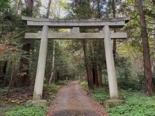 佐志能神社の鳥居