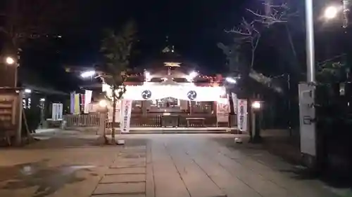 渋谷氷川神社の本殿・本堂