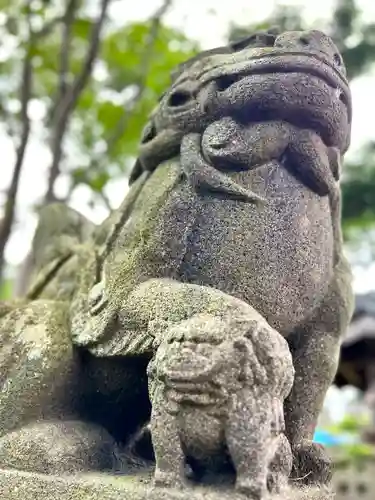 小諸八幡宮の狛犬