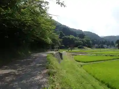物部神社の周辺