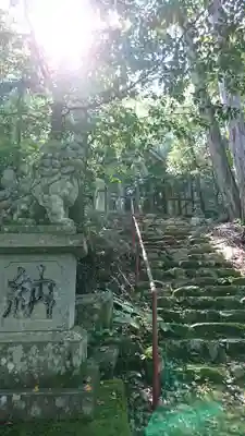 熊野神社の狛犬