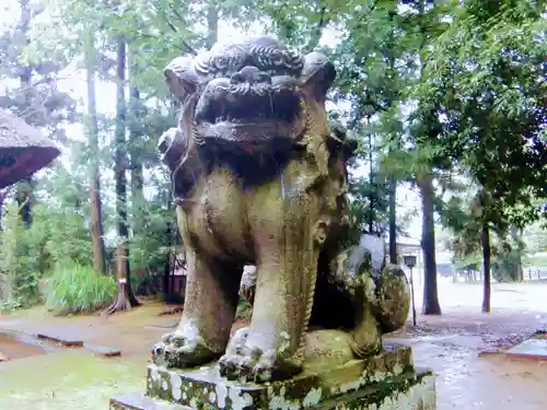 國王神社の狛犬