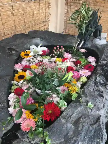 厚別神社の手水舎