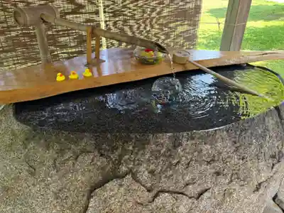 当別神社の手水舎