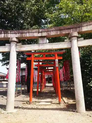 門田稲荷神社の鳥居
