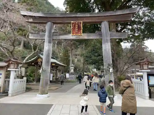 高麗神社の鳥居