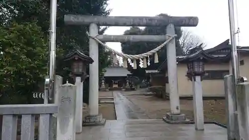 星宮神社の鳥居