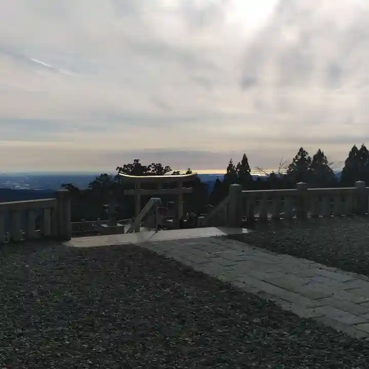 秋葉山本宮 秋葉神社 上社の景色
