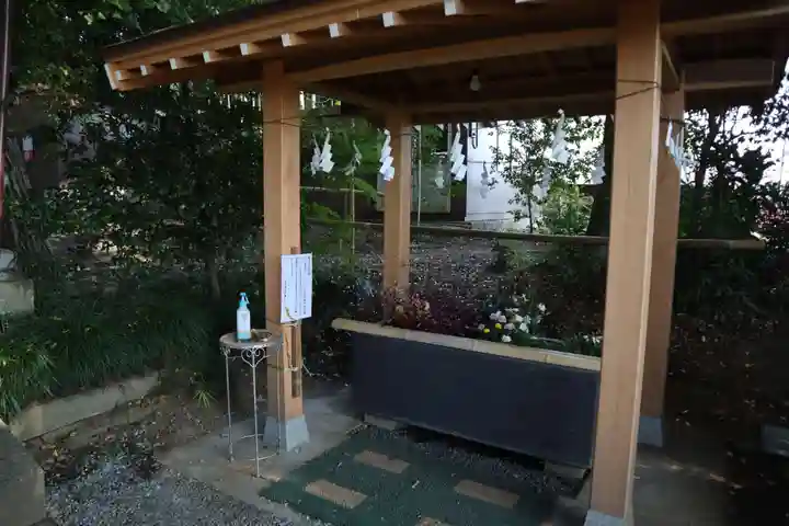 下野 星宮神社の手水舎