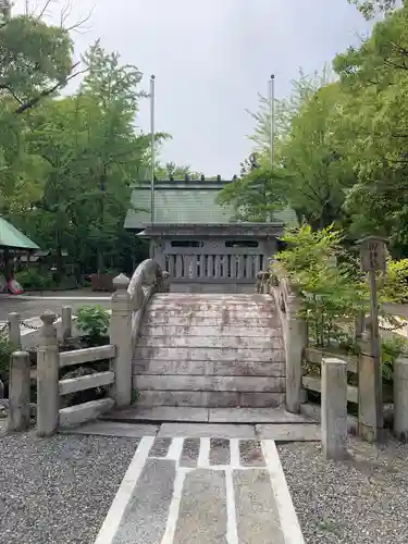 若宮神明社の庭園