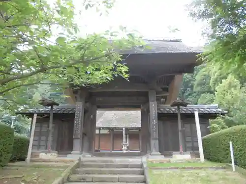 横浜　西方寺の山門・神門