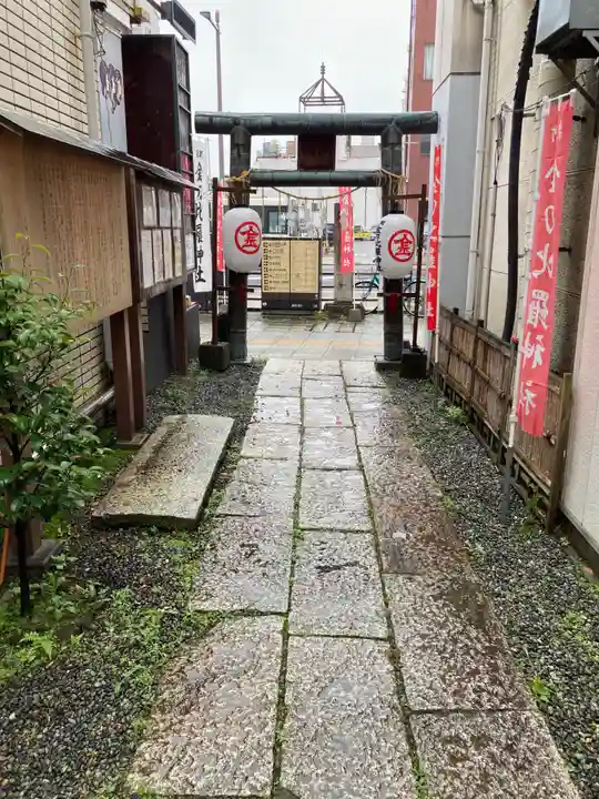 金刀毘羅神社の鳥居