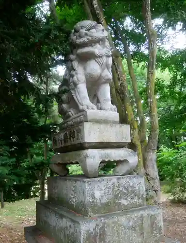 東神楽神社の狛犬