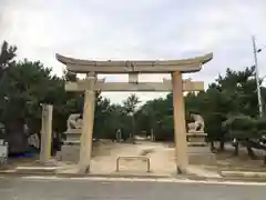 綱敷天満神社の鳥居