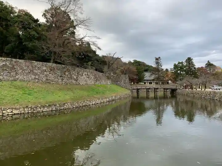 滋賀県護国神社の周辺