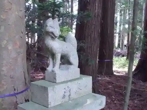 志賀理和氣神社の狛犬