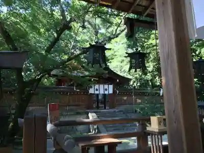 廣瀬大社の山門・神門