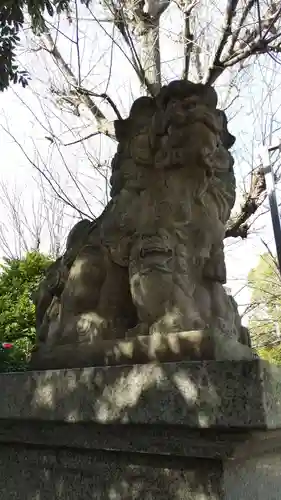 亀戸 香取神社の狛犬