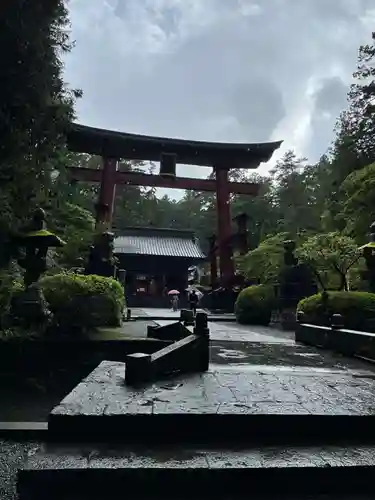 北口本宮冨士浅間神社の鳥居