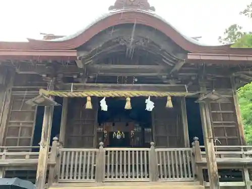 平濱八幡宮の本殿