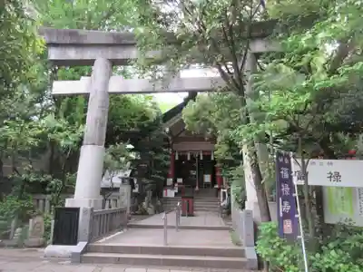 江東天祖神社の鳥居