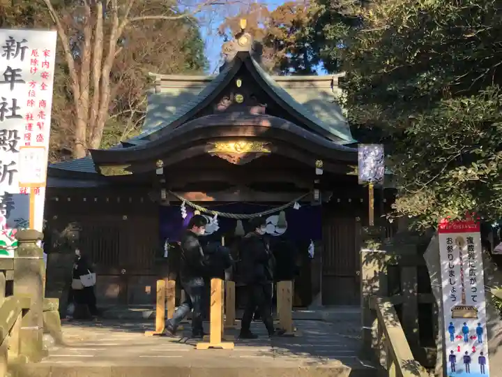 岩槻久伊豆神社の本殿・本堂
