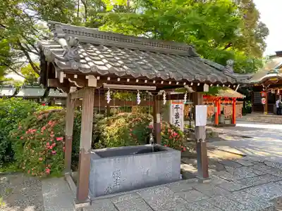 千葉神社の手水舎