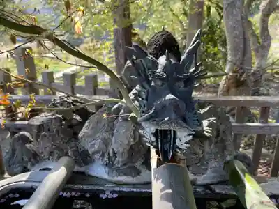 大原神社の手水舎