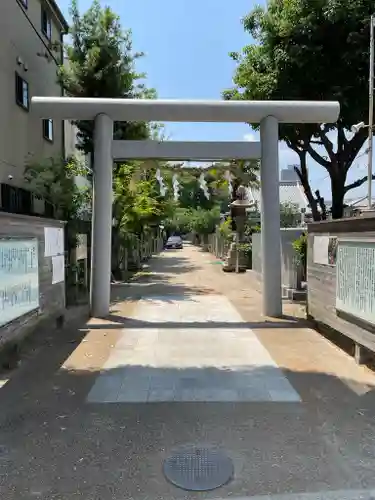 津門神社の鳥居