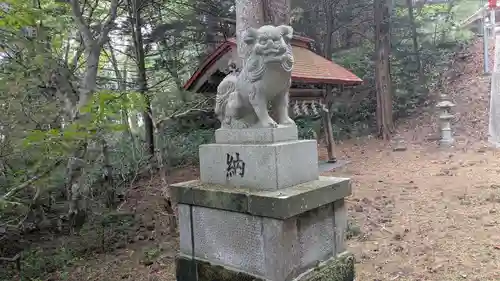 十勝神社の狛犬