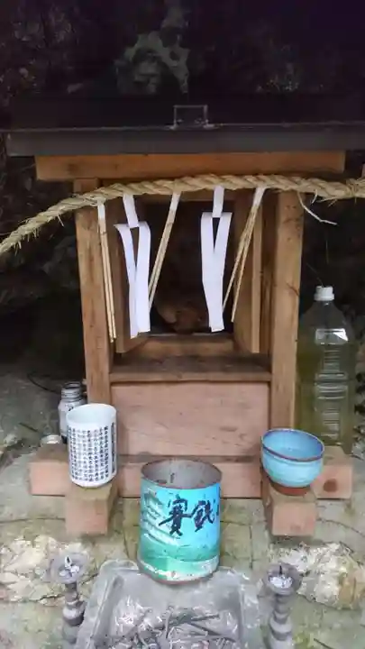 乳岩神社の本殿・本堂